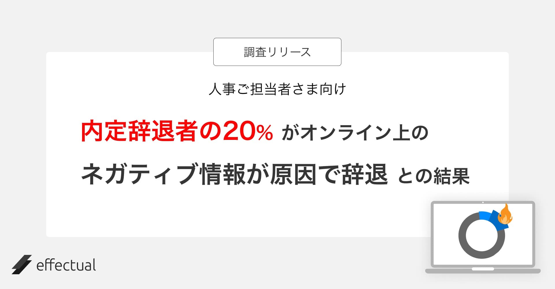 採用活動時のオンライン上のクチコミや評判の影響に関する調査レポート のサムネイル
